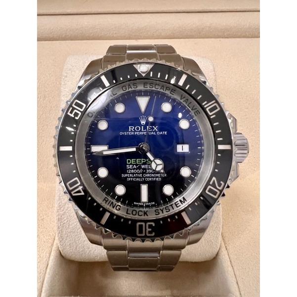 ROLEX 116660 DB Deep Sea D Blue blue and black gradient plate