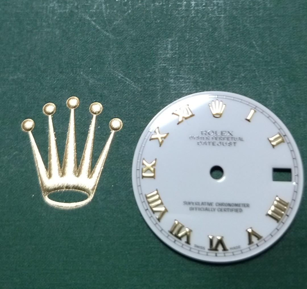 ROLEX ORIGINAL BOY SIZE FACTORY WHITE DIAL Luxury Watches on