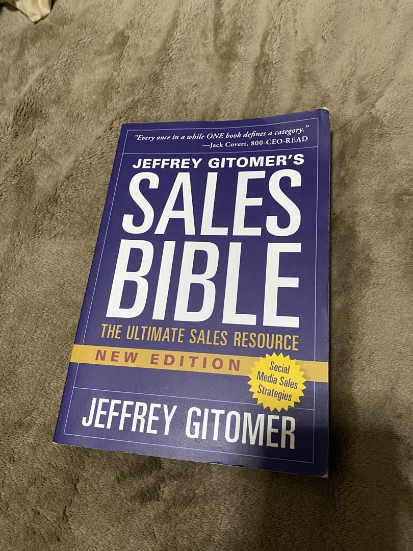 Sales Bible by Jeffrey Gitomer, Hobbies & Toys, Books & Magazines