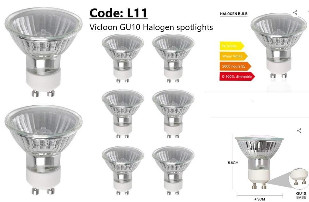 GU10 pin base Spot & Flood Light Bulbs at