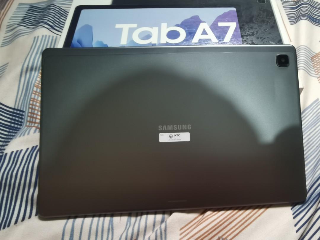 Samsung tab A7 SM T505 (Category: Android) located in Manila. Submitted by jomarcus (Listing ID 1186302759, Image 3). Description: Samsung tablet A7 SM T505 64gb/ram 3gb Dark gray.