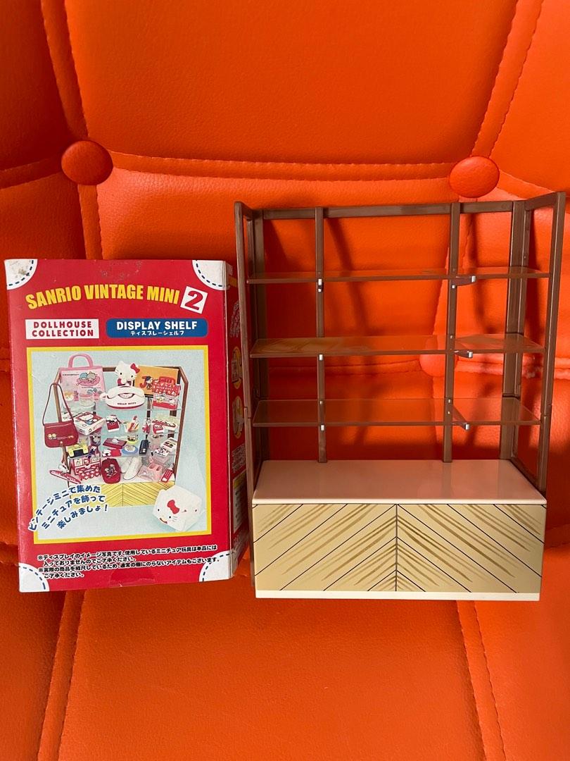 Sanrio Vintage Mini 2 Display Shelf Re-ment, 興趣及遊戲, 玩具