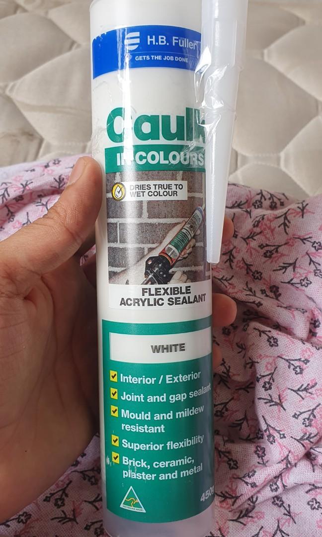 Sealant ( flexible acrylic sealant ), Furniture & Home Living, Home