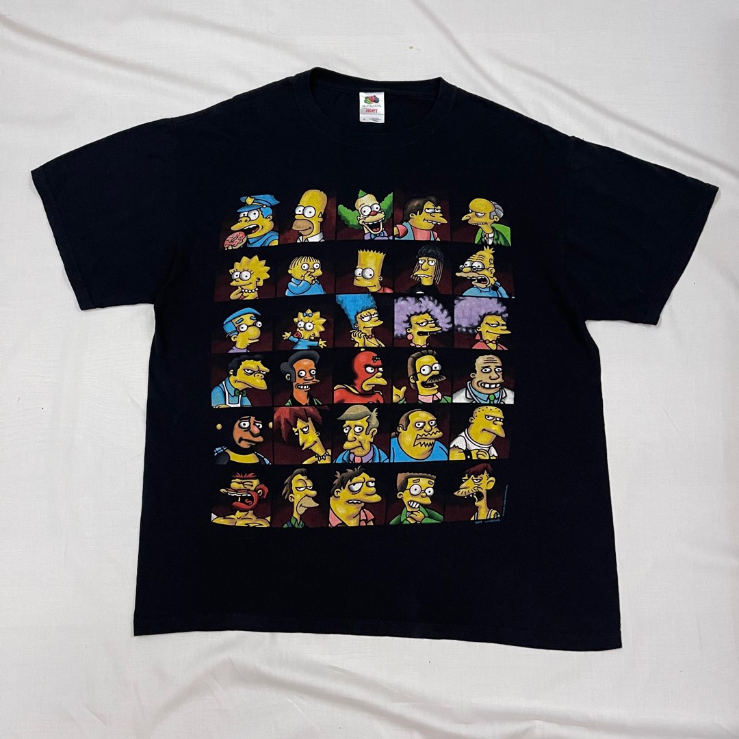 Simpsons All Characters, Men's Fashion, Tops & Sets, Tshirts & Polo ...