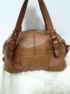 Sisley brown leather Ukay bag