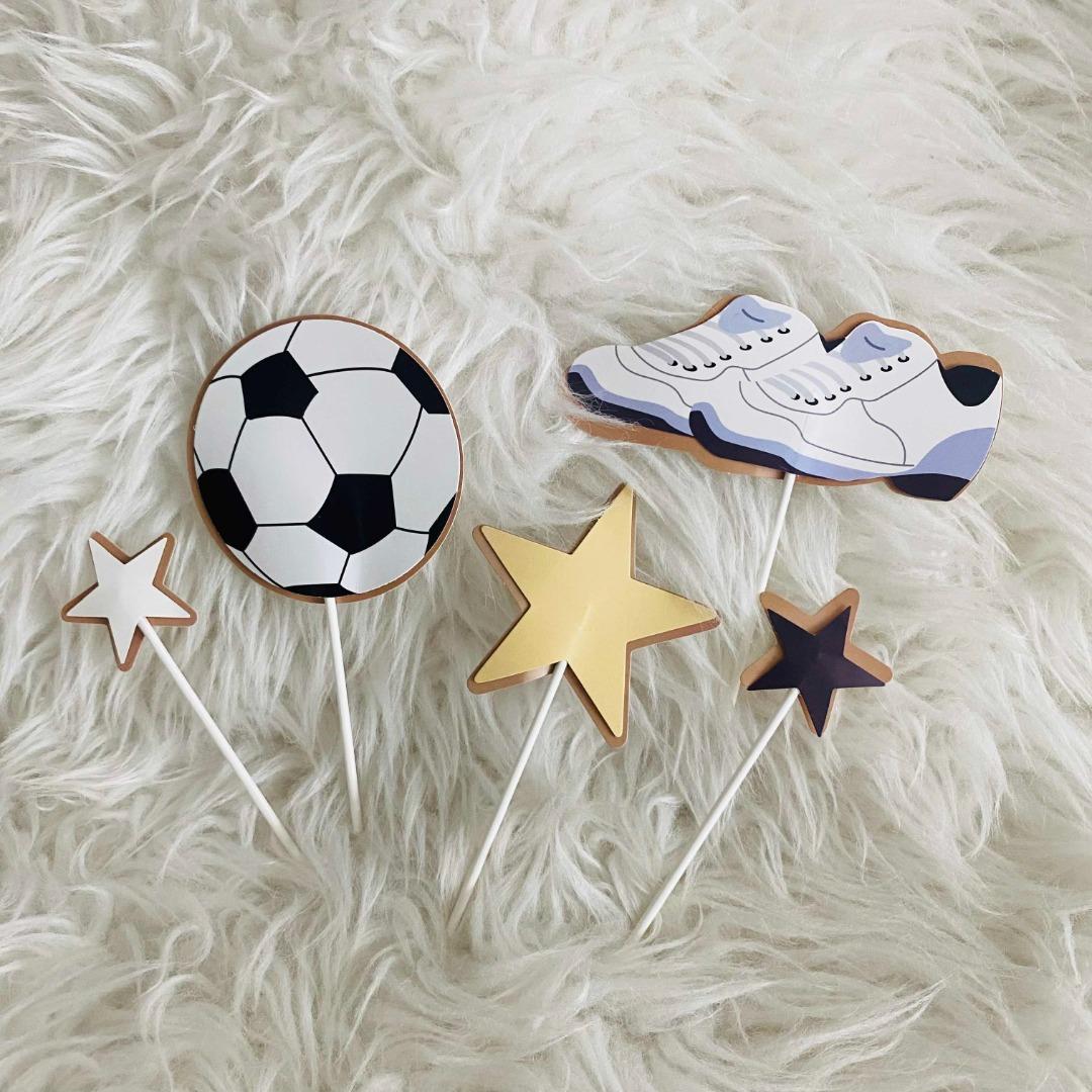 Soccer Cake Topper Football Cake Topper Boy Figurine Soccer Boy