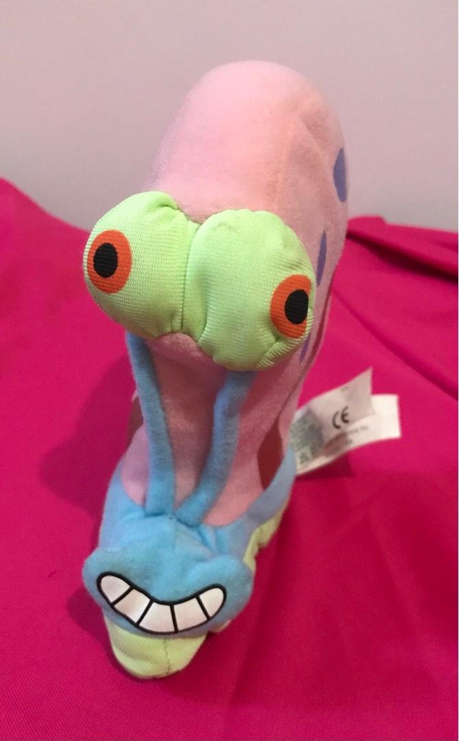Nickelodeon stuffed animal Gerrit Spongebob junior 18 cm plush pink