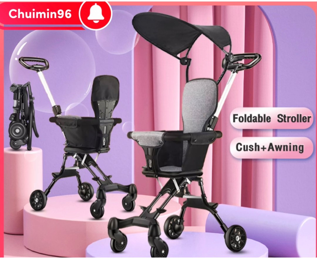 {SG READY STOCK}Stroller baby Cabin Lightweight NewBorn Two Way