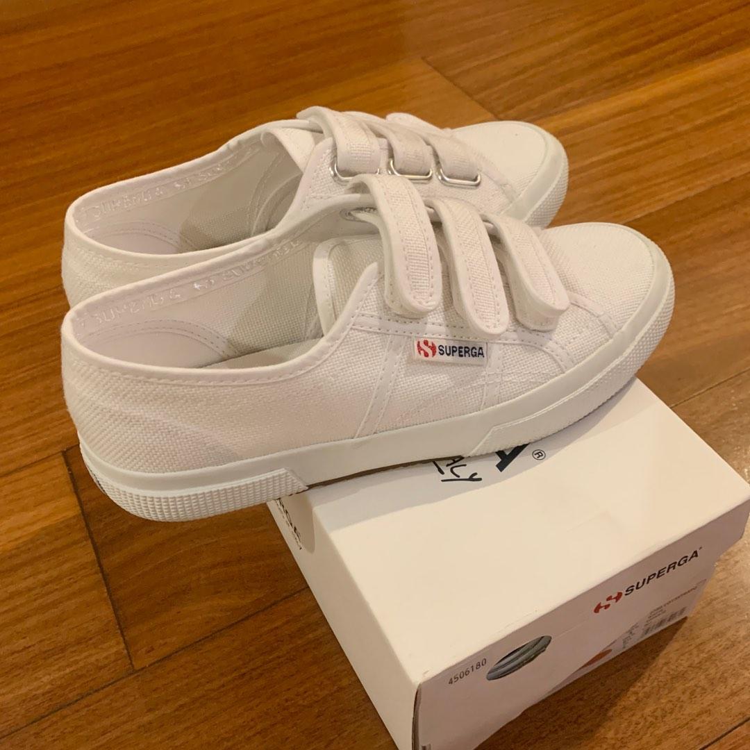 Superga Velcro 2750 Kids Cotjstrap Classic By Superga Look Again - Main Image