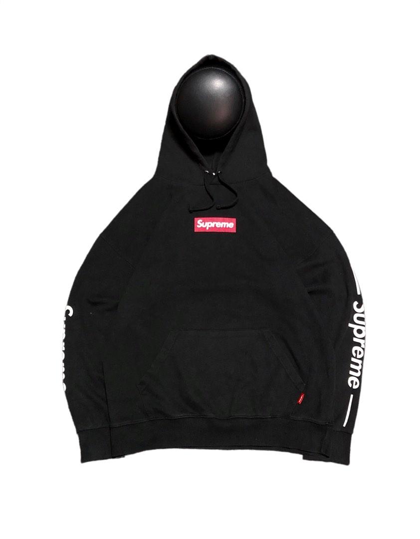 Supreme hoodie black on sale