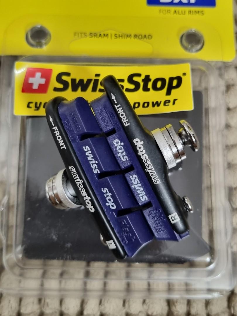 Swiss Stop performance brake pads SwissStop flash pro bxp pad & holder suitable for brompton