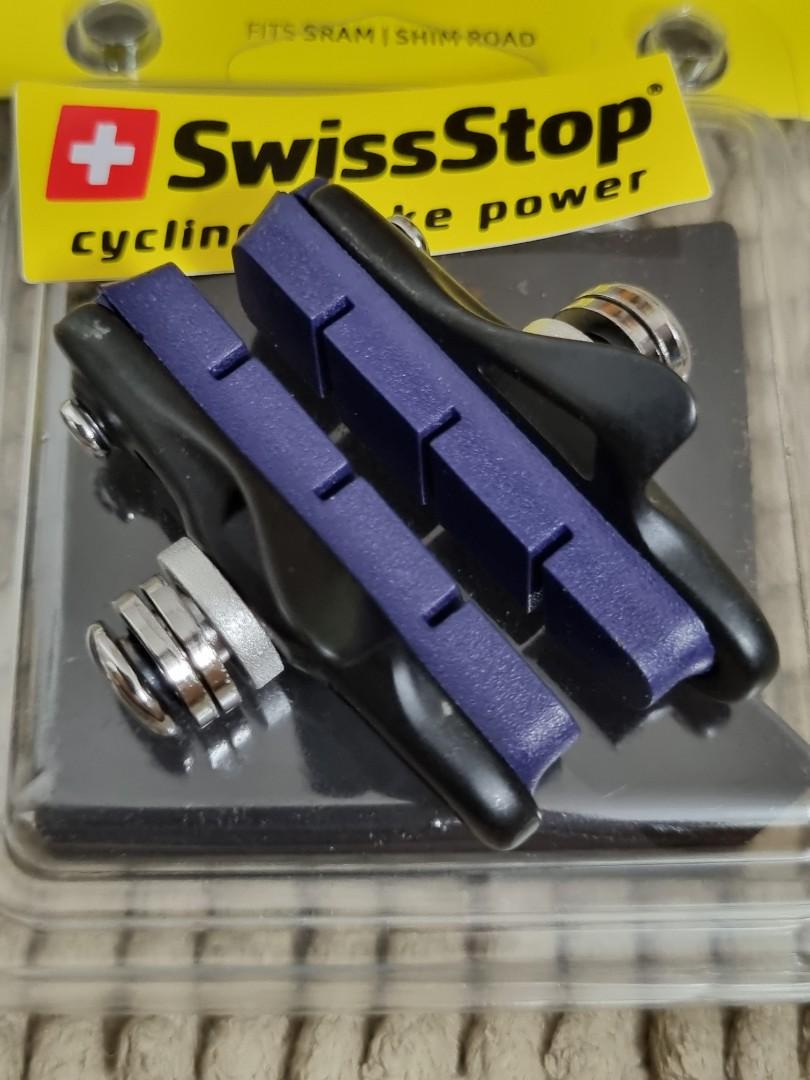 Swiss Stop performance brake pads SwissStop flash pro bxp pad & holder suitable for brompton