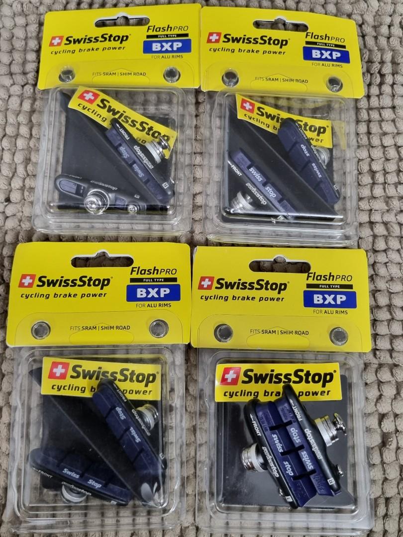 Swiss Stop performance brake pads SwissStop flash pro bxp pad & holder suitable for brompton