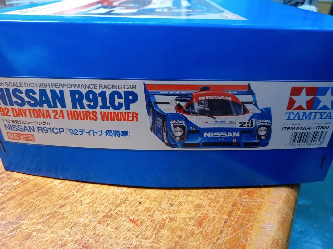 絕版田宮Tamiya 1/10 R/C Nissan R91CP 1992 Daytona Winner Ltd Ed ...