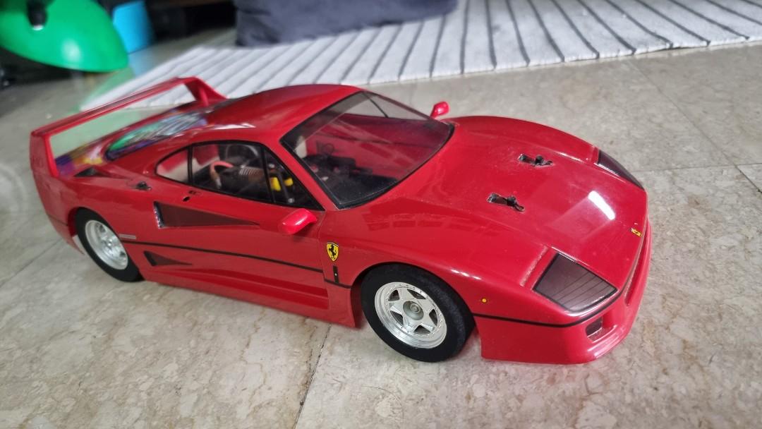 Tamiya ferrari f40 rc car Hobbies Toys Toys Games on Carousell