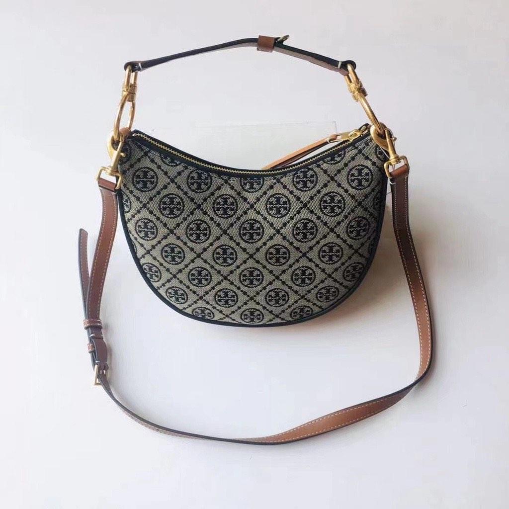 TB T Monogram Jacquard Camera Bag, Women's Fashion, Bags & Wallets,  Cross-body Bags on Carousell