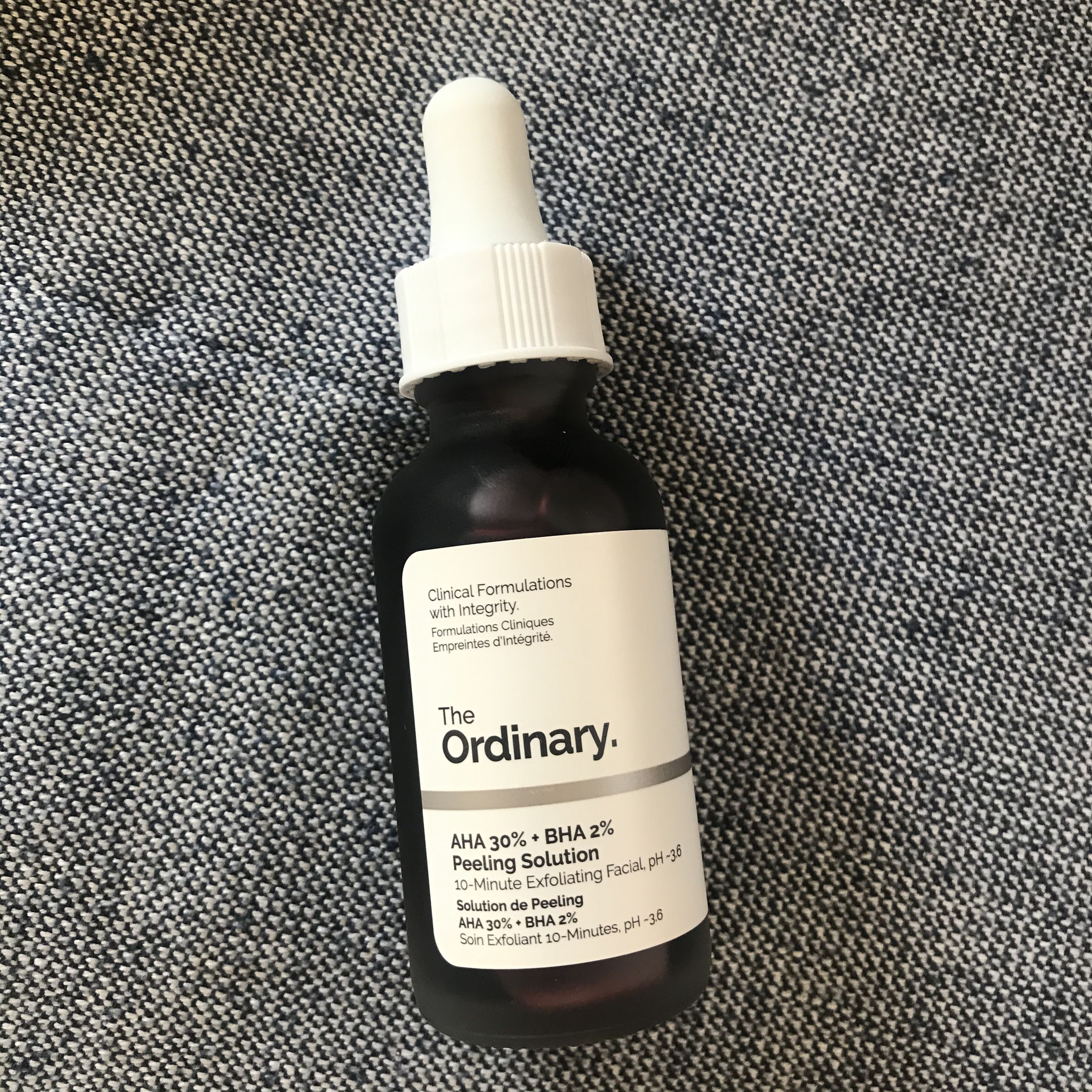 The Ordinary AHA 30% + BHA 2% Peeling Solution 去角質面膜精華液 高濃度果酸煥膚液, 美容&個人 ...