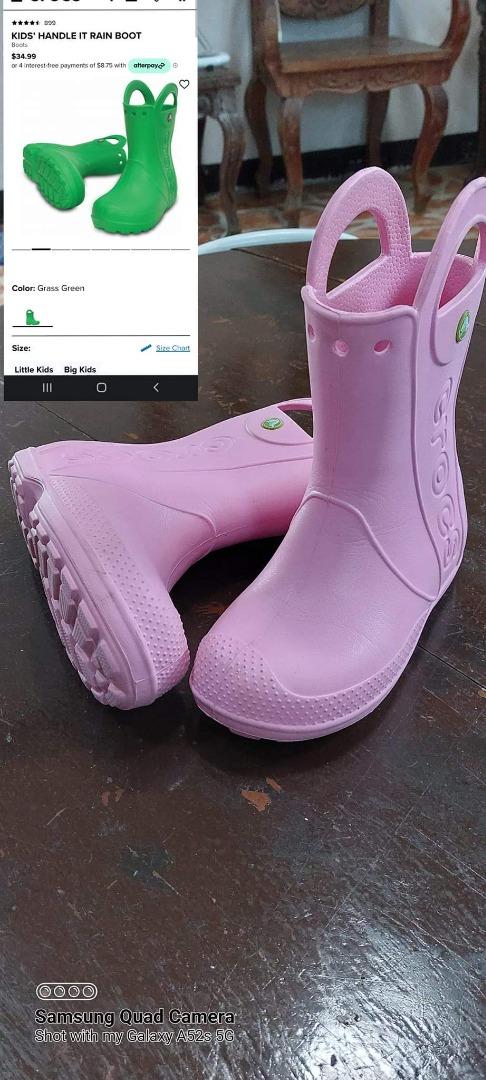 This is for KIDS Women s Fashion Footwear Boots on Carousell