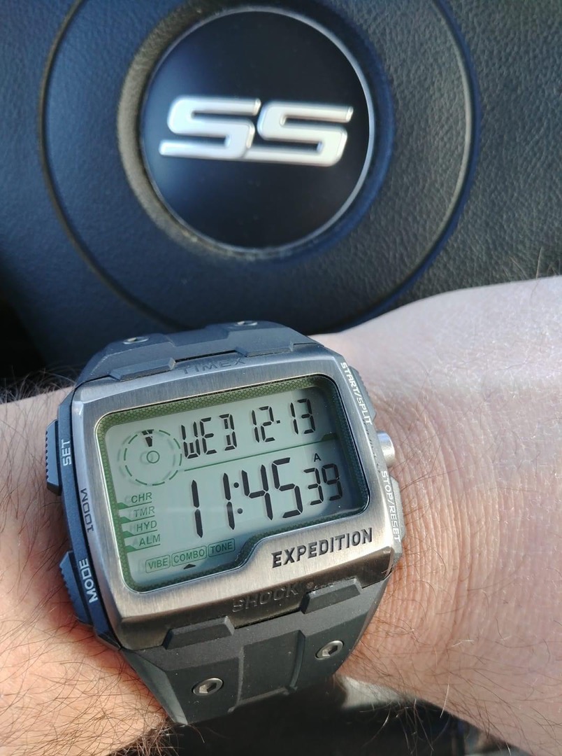 Timex Expedition Grid Shock Indiglo TW4B02500 TW4B025009J quartz watch