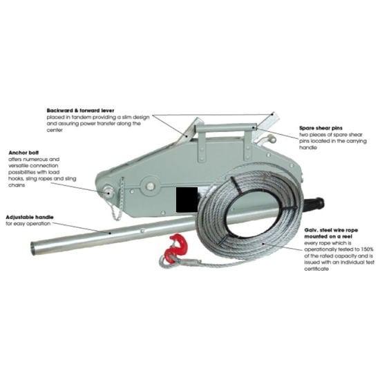 TIRFOR WINCH MANUAL PULLER, Commercial & Industrial, Construction ...