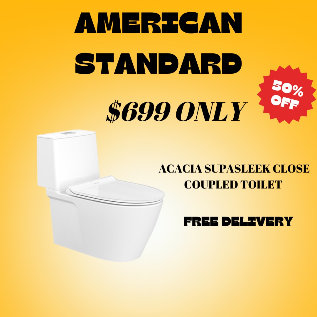 TOILET BOWL AMERICAN STANDARD TOILET BOWL, Furniture & Home Living