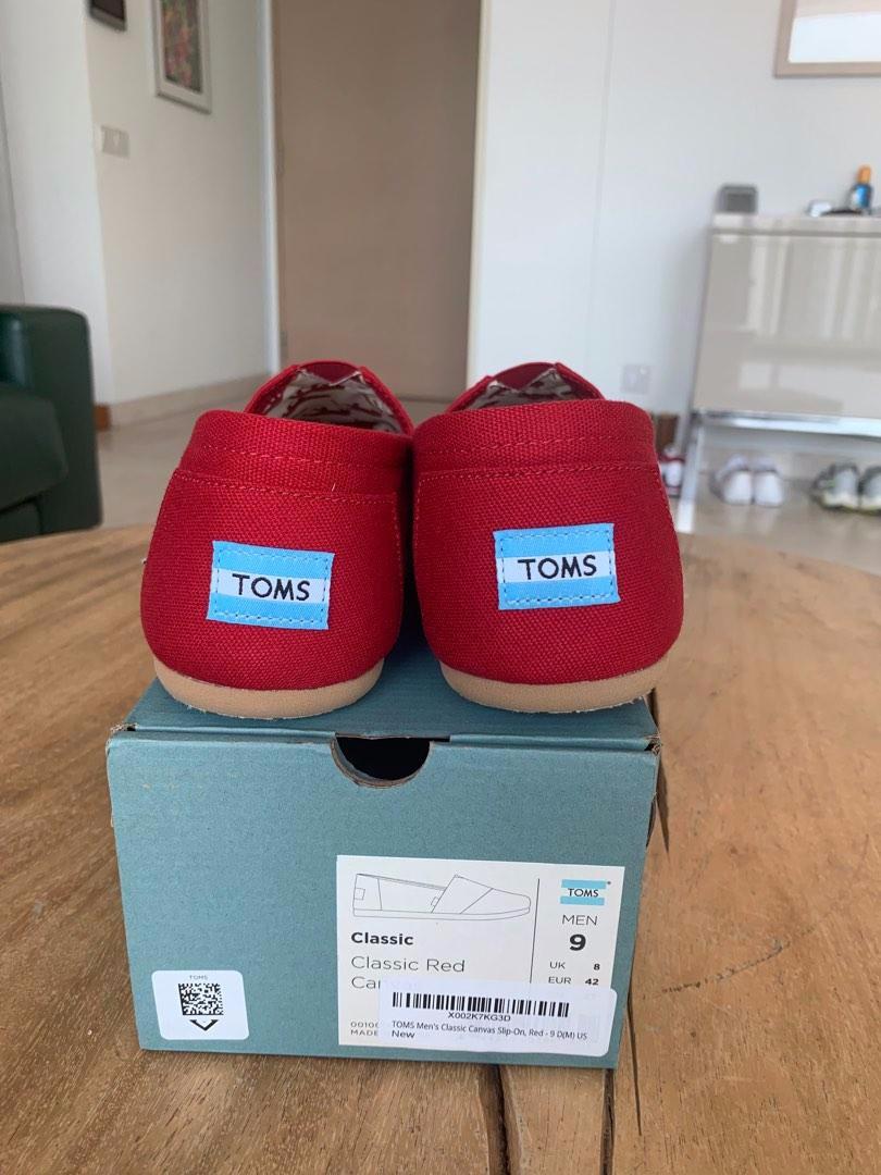 Red shop classic toms