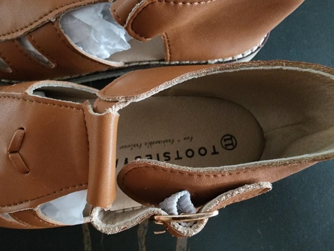 Children leather sandals US11 TootsiesAU Babies Kids Babies