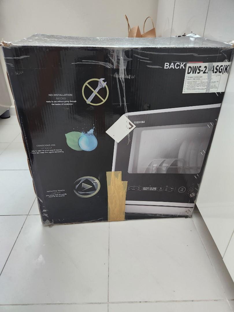 Toshiba 5L mini dishwasher, TV & Home Appliances, Kitchen Appliances