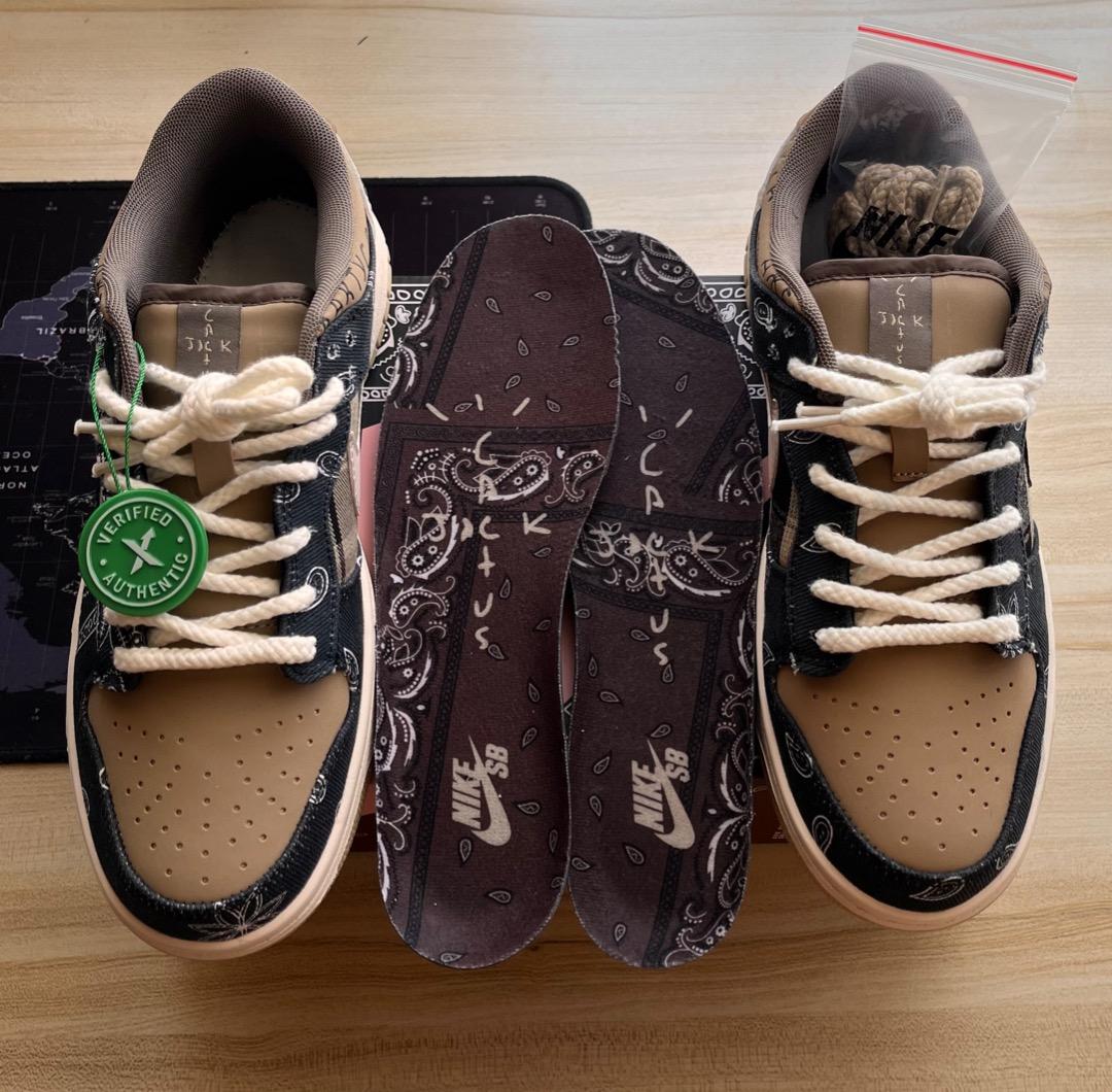 Travis Scott Nike Dunk Low Cactus Jack Men s Fashion Footwear
