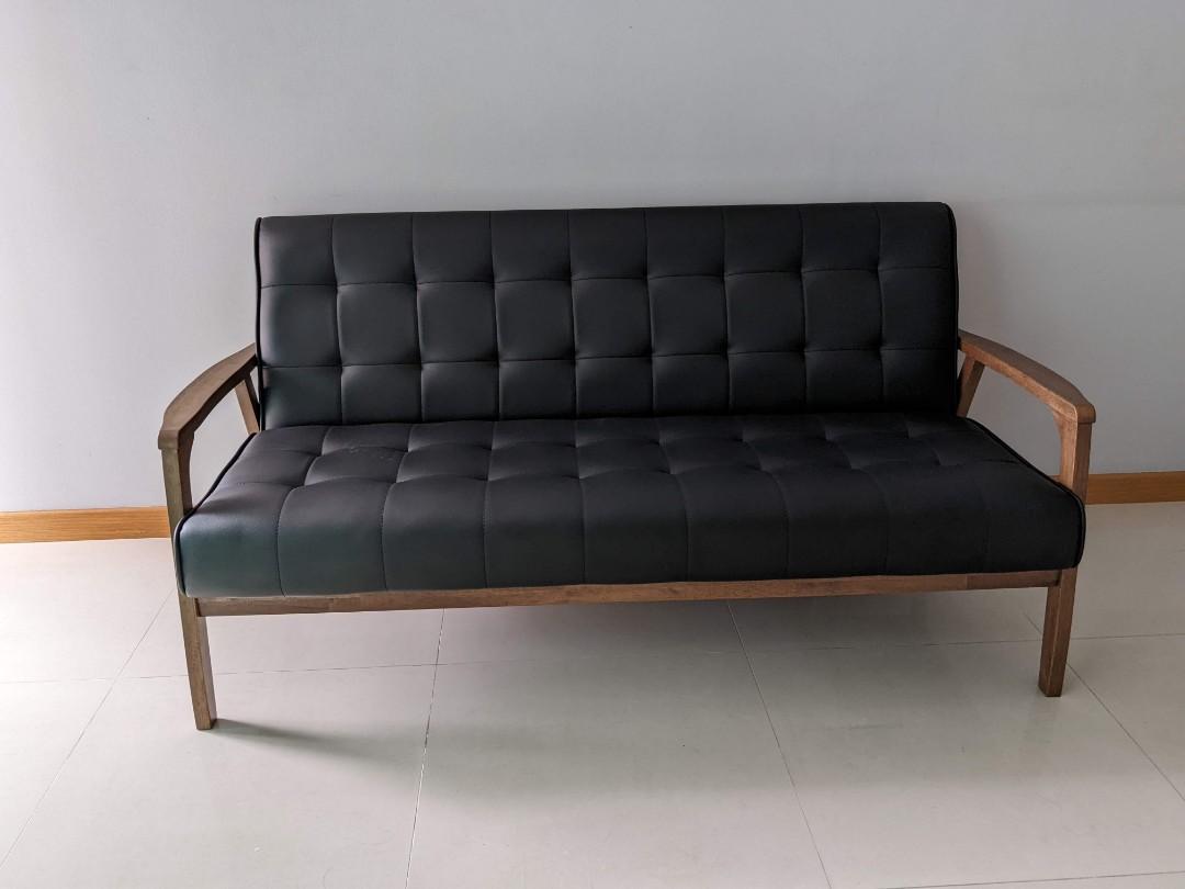 Tucson 3 Seater Leather Sofa, Furniture & Home Living, Furniture, Sofas