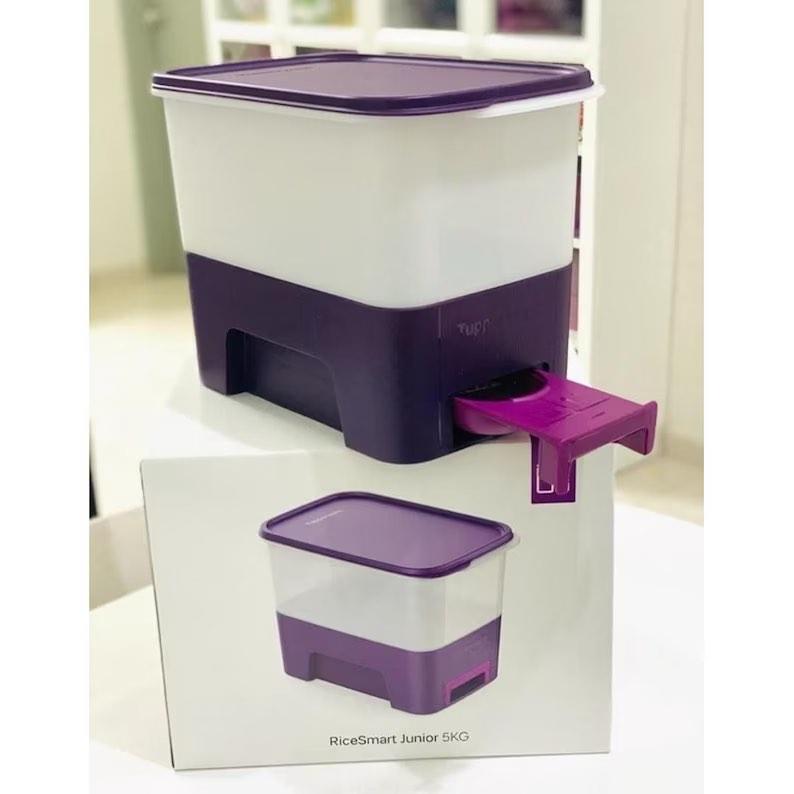 Tupperware Rice Smart Junior 5kg, Furniture & Home Living, Kitchenware ...