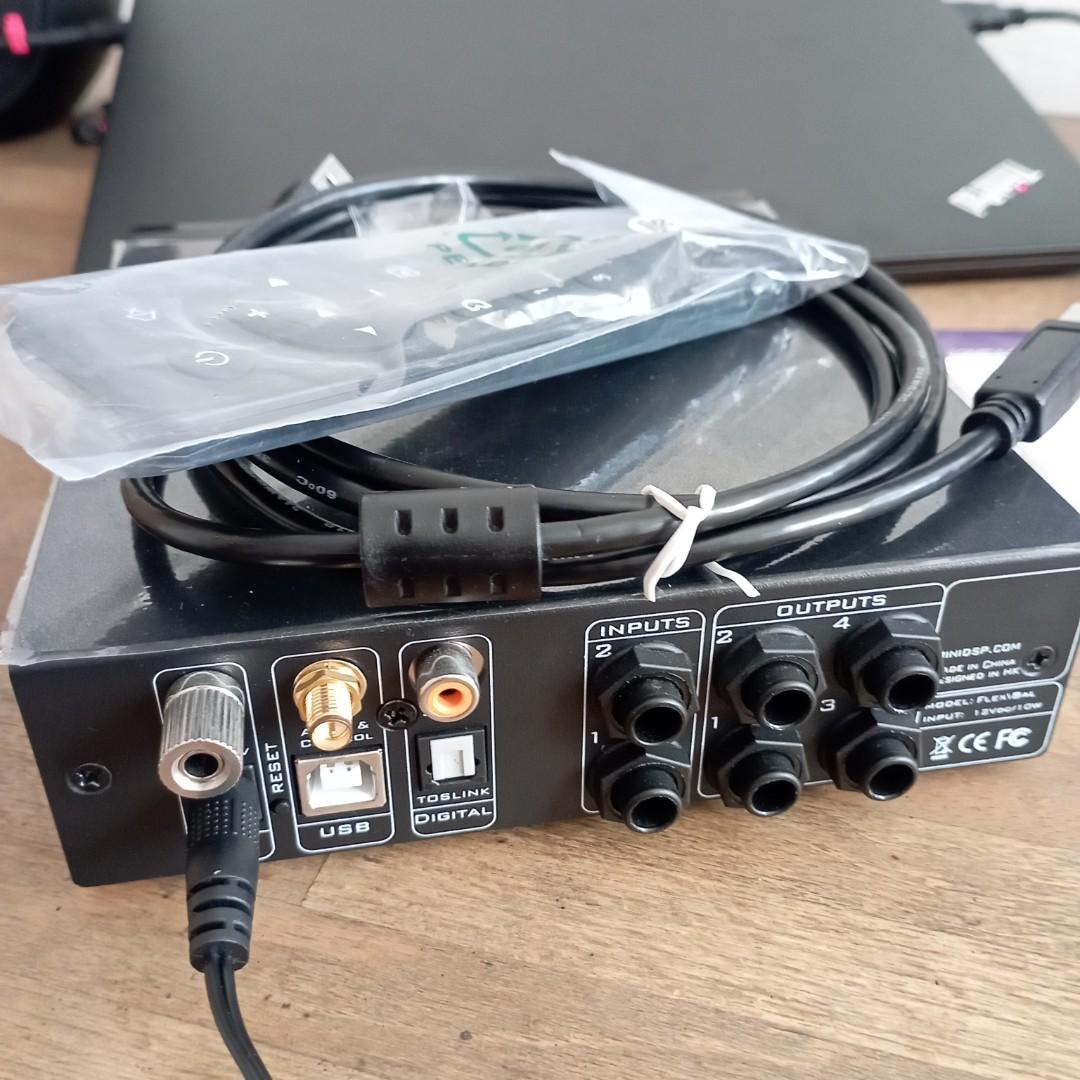 USB DAC Bluetooth miniDSP FLEX balance input output loudspeaker ...