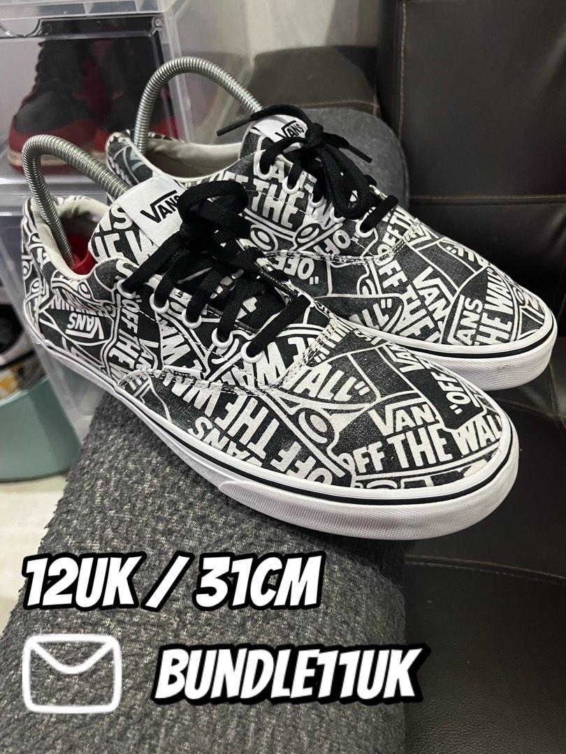Vans otw repeat authentic black & white shoes top