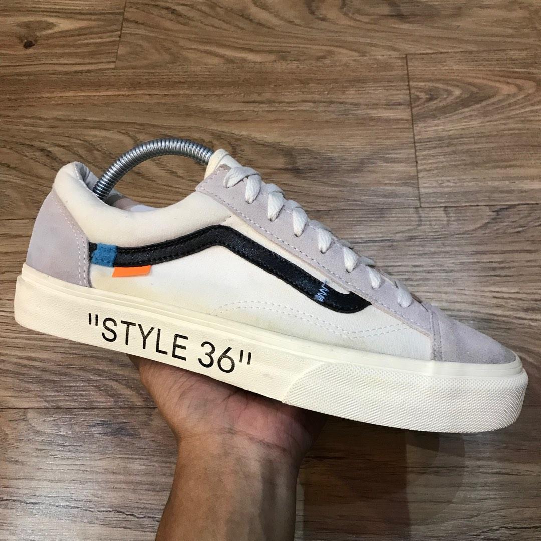 Off white x on sale vans style 36