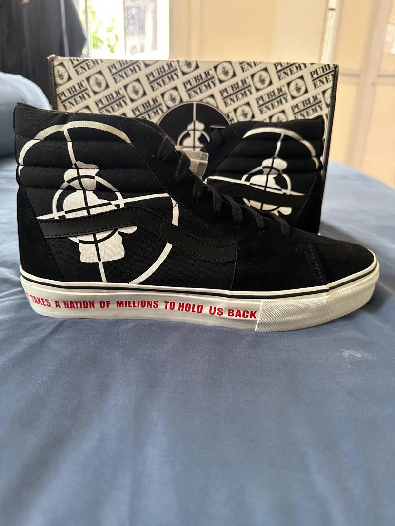 Vans x supreme Public Enemy Men s Fashion Footwear Sneakers