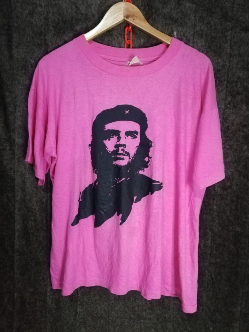 VINTAGE 90'S CHE GUEVARA ALL OVER PRINT SHIRT, Men's Fashion, Tops & Sets,  Tshirts & Polo Shirts on Carousell