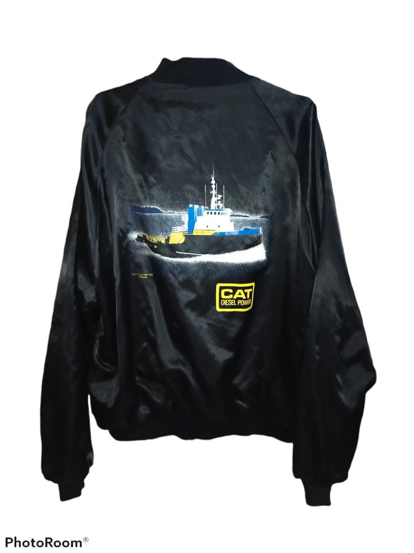 Vintage 80's NC CAT DIESEL POWER Jacket, Men's Fashion, Coats, Jackets