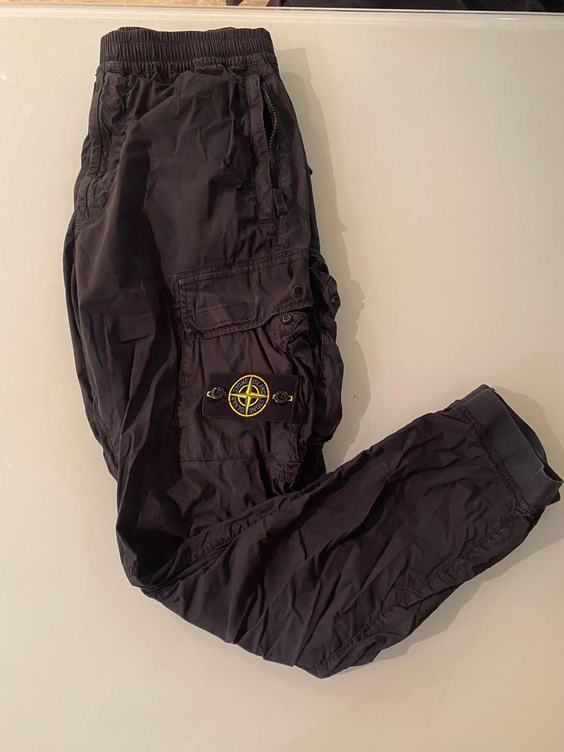 W32 stone island ss21 cargo trousers, Men's Fashion, Bottoms 日本卸売り SS21 PANTS CARGO ISLAND STONE ワークパンツ/カーゴパンツ