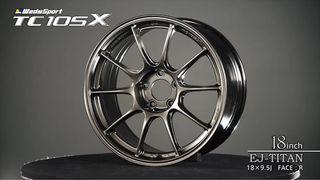 Wedsport TC105X 18x9.5J +25