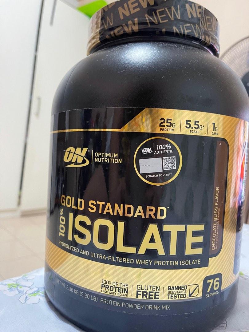 Whey ISOLATE gold standard, Health & Nutrition, Health Supplements