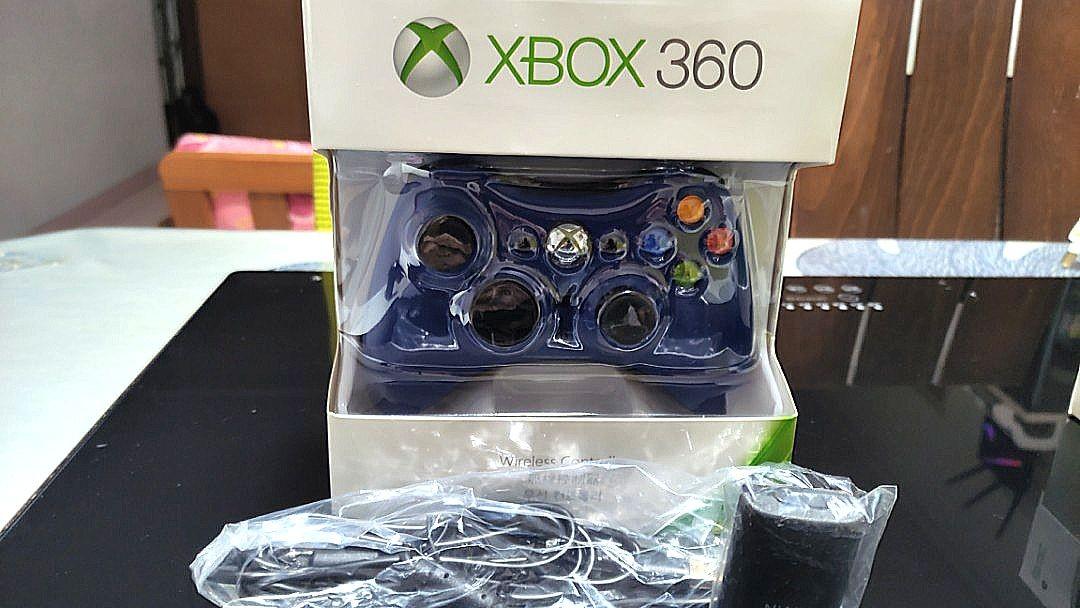 Xbox 360 Wireless Controller With Rechargeable Battery & Cable, Video