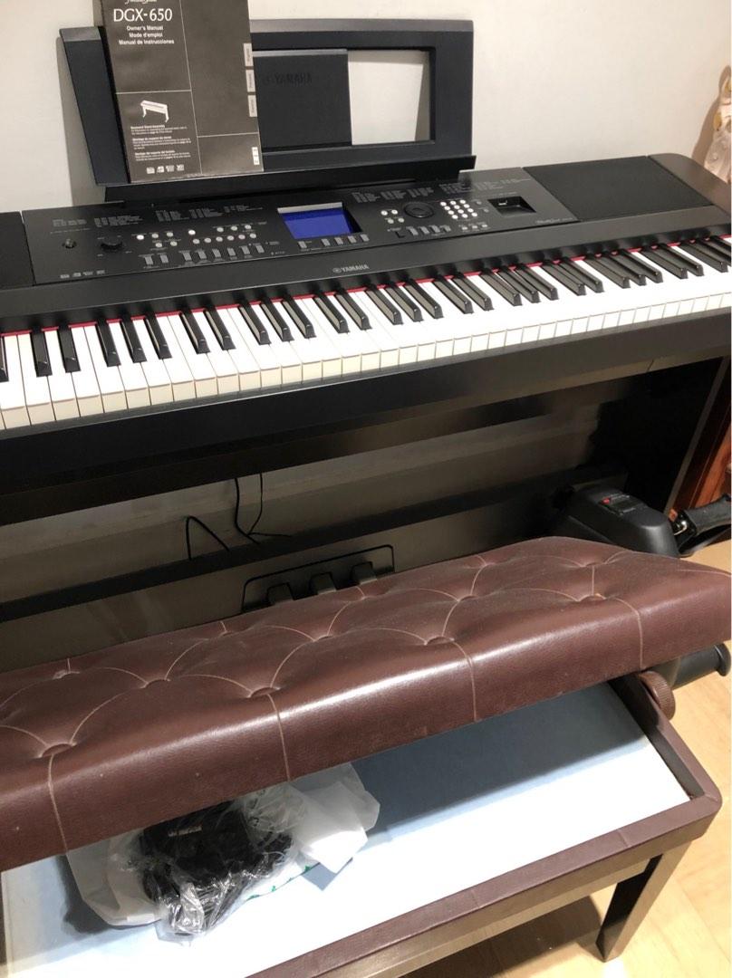 Yamaha Digital Piano dgx 650, Hobbies & Toys, Music & Media, Musical