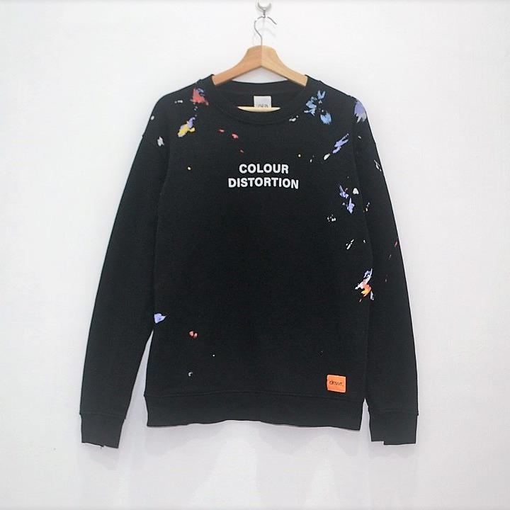 Color distortion sweatshirt clearance