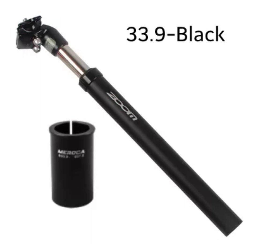 Zoom MTB shock absorbing seatpost 33.9 black LP LitePro hydraulic disc