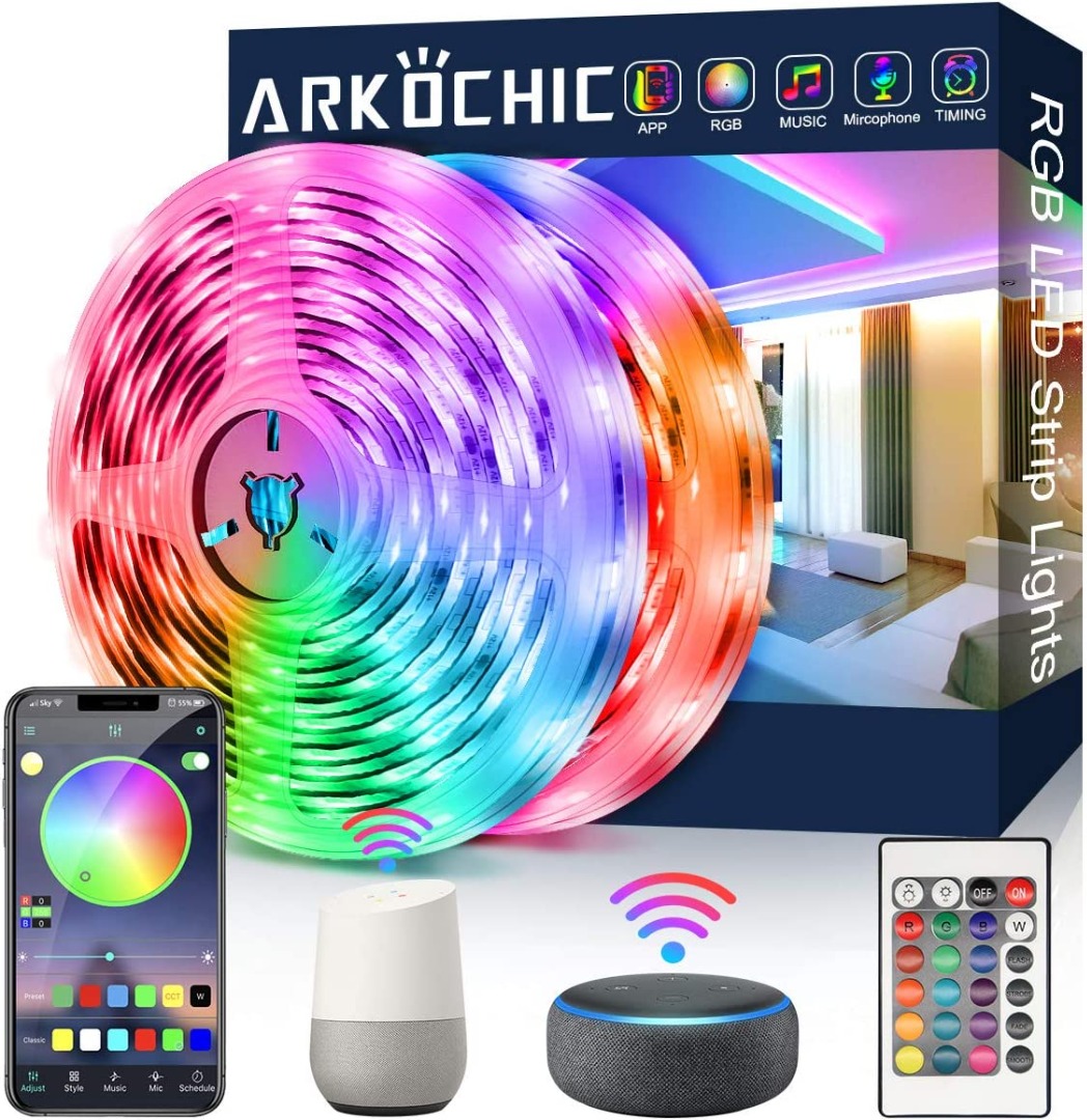 Arkochic led strip lights outlet