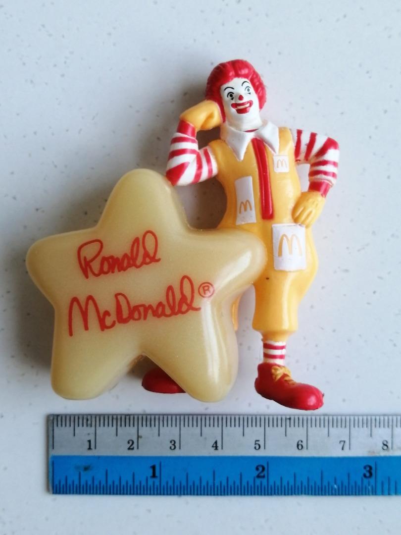 1988 Ronald Glow In The Dark. McDonaldland [Good Morning McDonald’s Happy Meal Toys Set