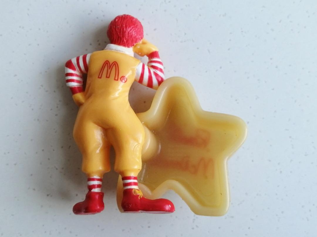 1988 Ronald Glow In The Dark. McDonaldland [Good Morning McDonald’s Happy Meal Toys Set