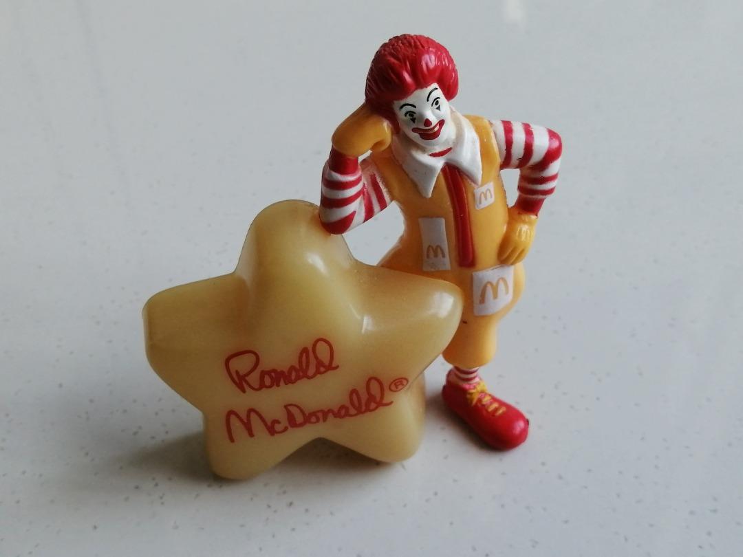 1988 Ronald Glow In The Dark. McDonaldland [Good Morning McDonald’s Happy Meal Toys Set