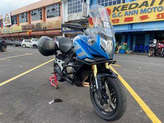 2021 Cfmoto 650MT ABS SHAD BOX . versys cb500 trk502