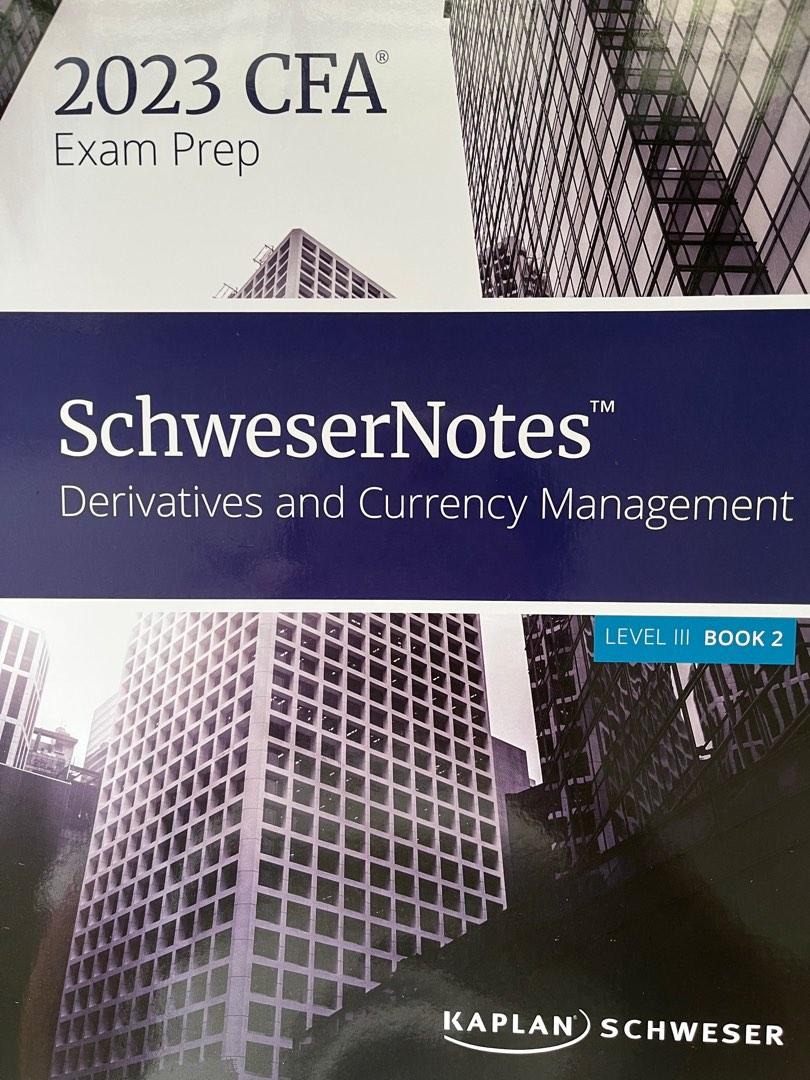 2023-cfa-level-3-kaplan-schweser-notes-hobbies-toys-books